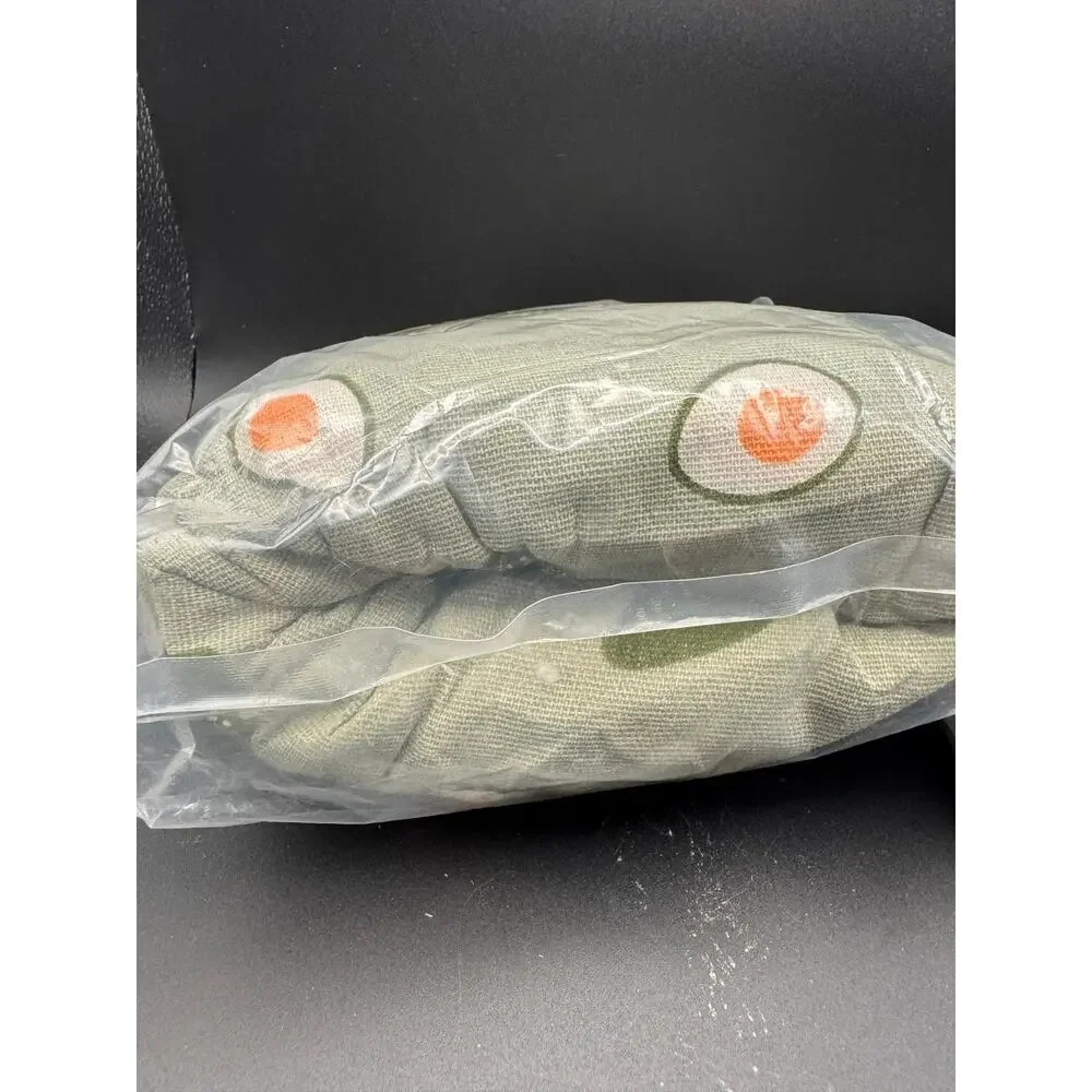 Grotoly Green Cat Sleeping Bag - Cozy Winter Soft Plush Bed for Cats Gray Green